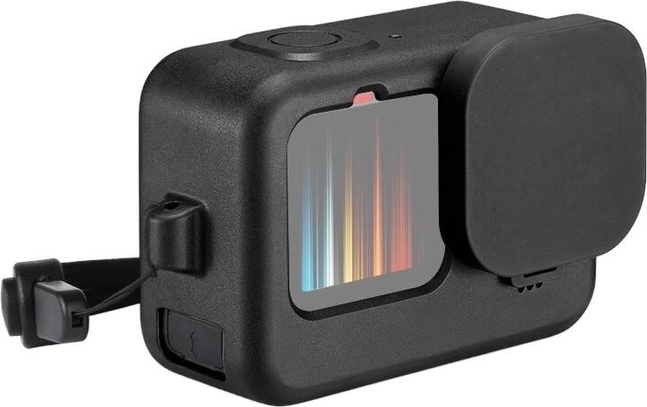 Coque en silicone de protection PULUZ pour GoPro Hero 9/10/11/12 (noire)
