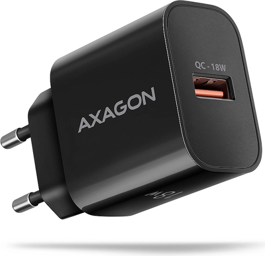 ACU-QC18 QC Chargeur secteur 18 W, 1 port USB-A, QC3.0/AFC/FCP/SMART noir
