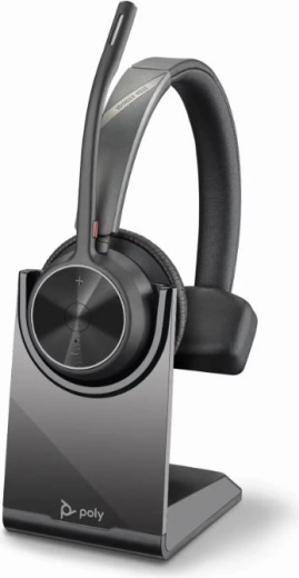 Kit Voyager 4310 Mono certifié pour MS Teams avec support de charge
