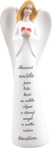 Décoration en céramique Les vrais anges – ange 19 cm