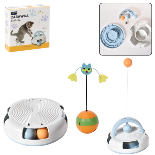 Jouet interactif pour chat 20 × 40 cm