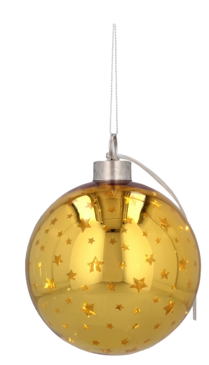 Design doré élégant avec petites étoiles