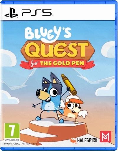 Jeu PlayStation 5 Bluey’s Quest for the Gold Pen - 1 pièce