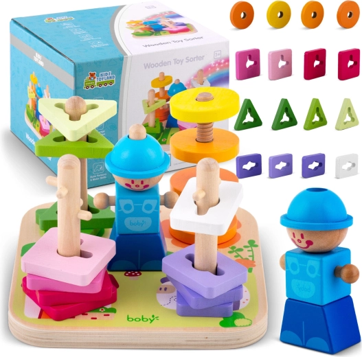 Trieur en bois à assembler Ricokids