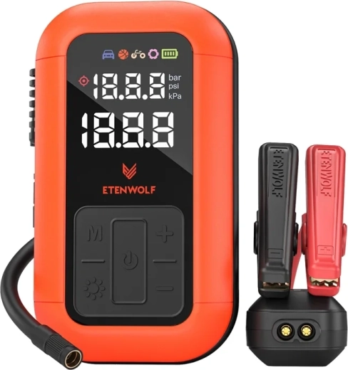 Compresseur automobile ETENWOLF X6 Pro avec batterie de 8000 mAh