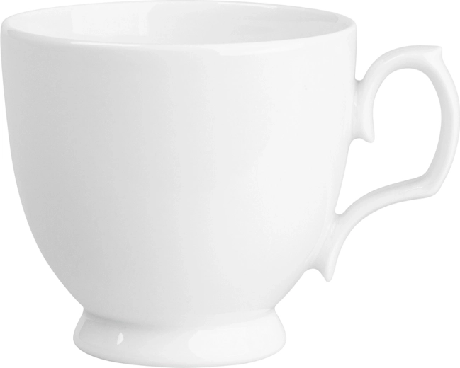 MariaPaula Klasyka – tasse à cappuccino en porcelaine blanche 350 ml