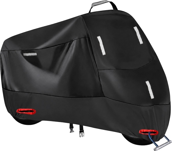 Bâche universelle imperméable pour moto et scooter XXXL 265 × 105 × 125 cm