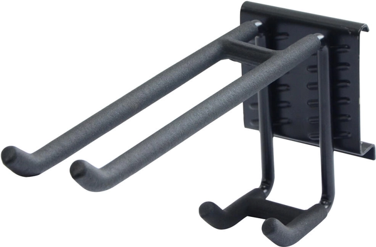 Crochet double pour outils, 2 niveaux, 4,5 × 9 × 15 cm – système suspendu M.A.T.