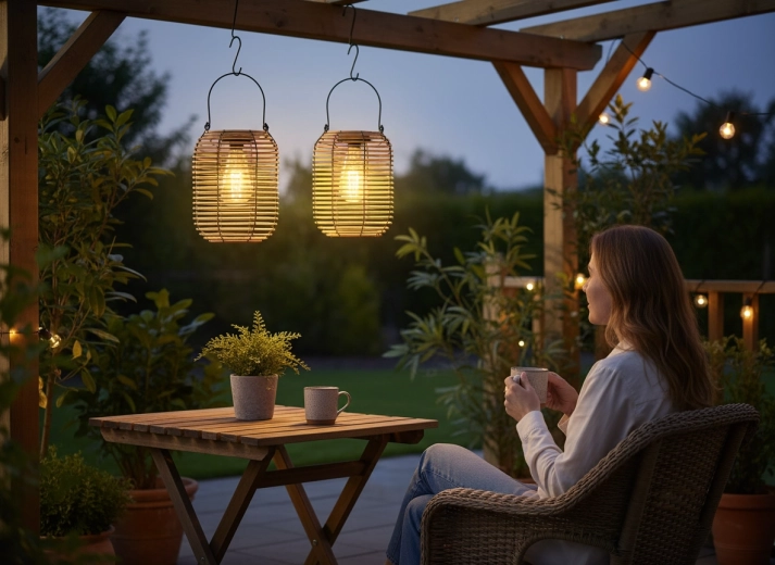 Ambiance pour terrasse et pergola