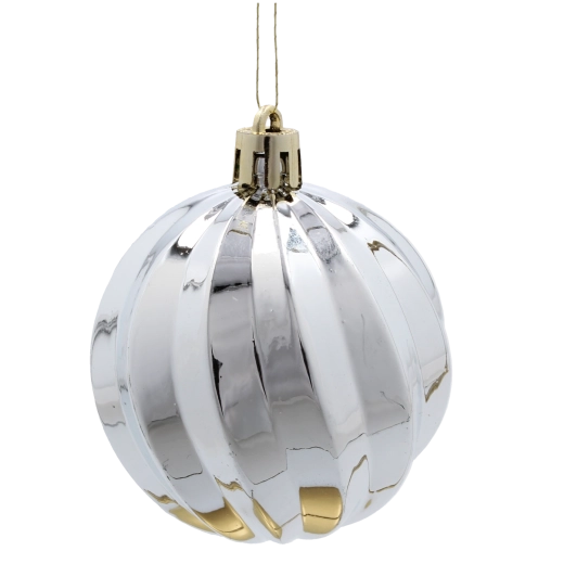 Rainurage stylé avec finition métallique brillante