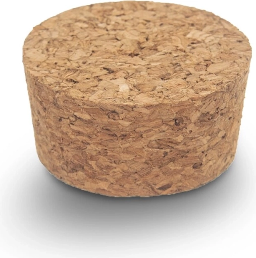 Bouchon conique en liège naturel 4,8/4,4 × 2,4 cm (2 pcs)