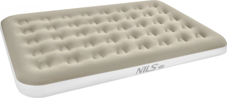 Matelas gonflable NILS Camp beige 191 × 137 × 22 cm