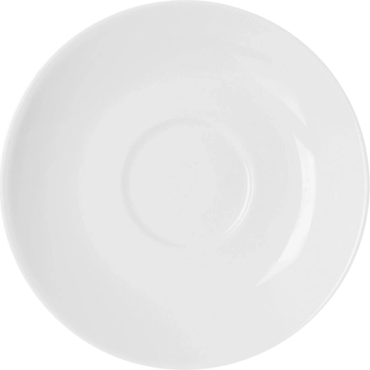 Soucoupe en porcelaine Mona pour cappuccino 14,5 cm