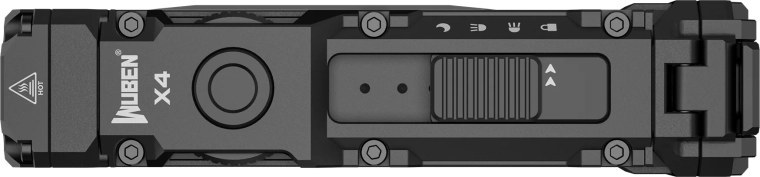 Lumière principale 1500 lm avec portée de 205 m