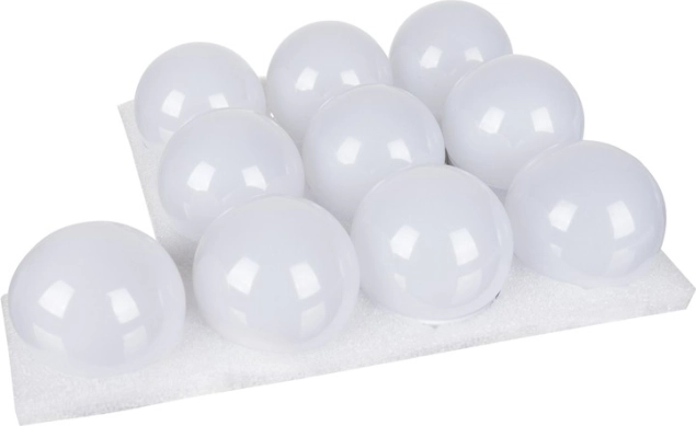 Boules incassables et espacement variable