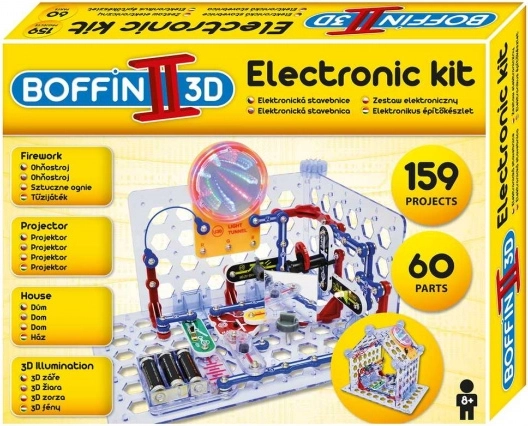 Boffin II 3D – kit électronique avec effets 3D et projecteur
