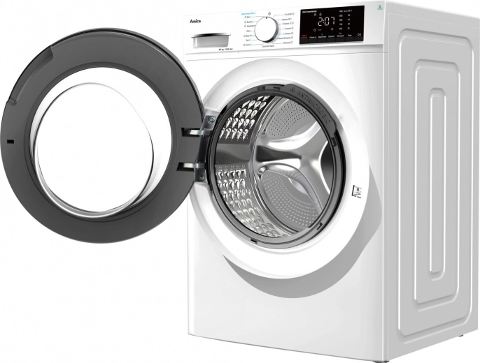 Grande ouverture frontale et tambour inox délicat