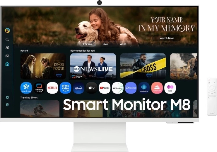 Moniteur intelligent Samsung M8 32" UHD