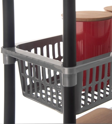 Paniers ventilés pour visibilité et hygiène