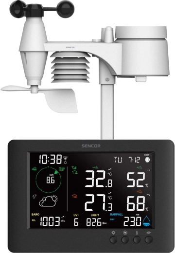 Sencor SWS 10500 Wi-Fi station météorologique professionnelle