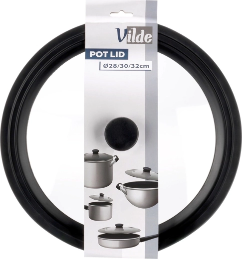 3‑en‑1 : un couvercle pour 28/30/32 cm