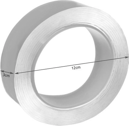 Rouleau transparent aux dimensions pratiques