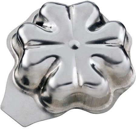 Moules trèfle en tôle étamée, 40 mm (20 pcs)