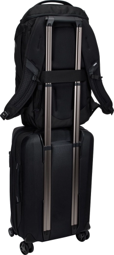 Idéal en voyage : fixation sur une valise