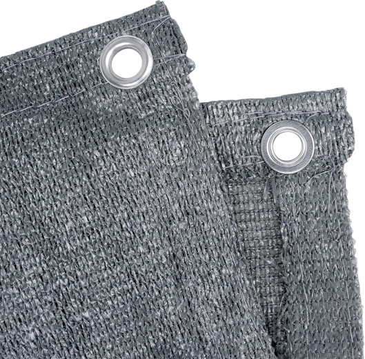 Fixation stable grâce aux œillets métalliques