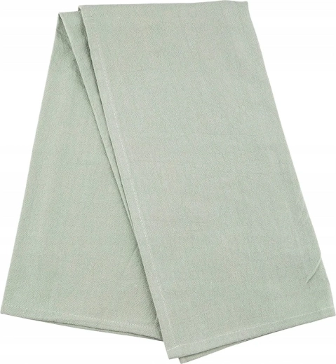 Torchon de cuisine en coton 45 × 60 cm, vert sauge (vert clair)