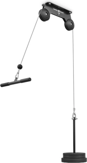 Fonctionnement fluide et silencieux grâce aux poulies à roulements