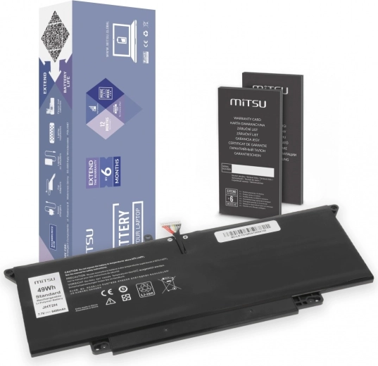 Batterie Mitsu JHT2H pour Dell Latitude 7410 2-en-1 et 7310 2-en-1