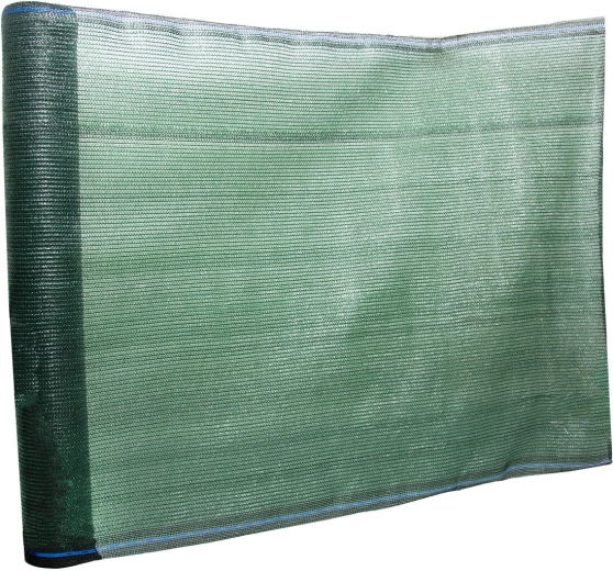 Filet d’occultation tissé EXTRANET 1 × 50 m, 80–90 % d’ombrage, vert