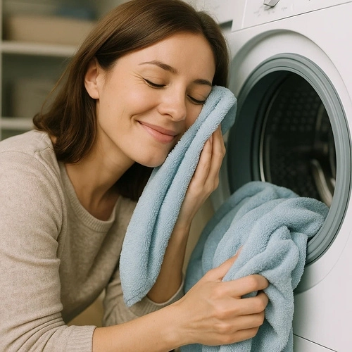 Linge doux sans électrisation – sans chimie