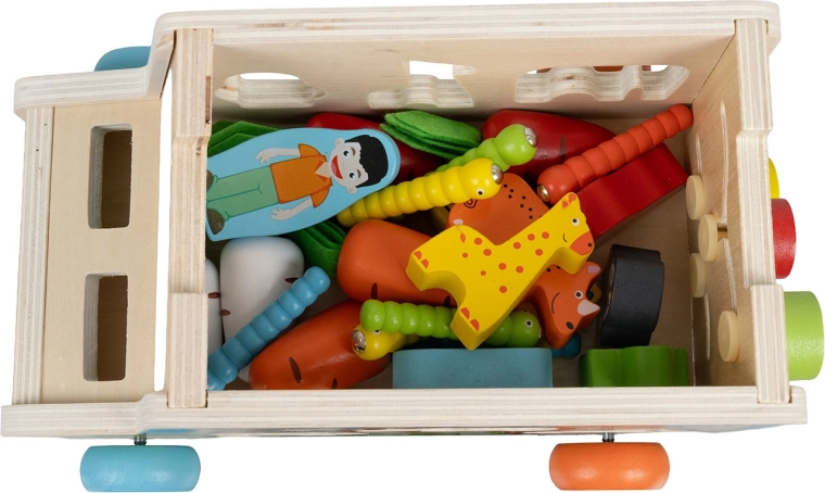Voiture, trieur et espace de rangement
