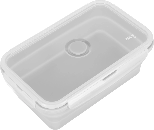 Lunchbox pliable NILS Camp 1200 ml – gris