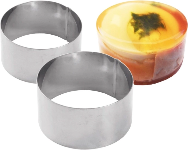 Portions parfaitement rondes et bords nets