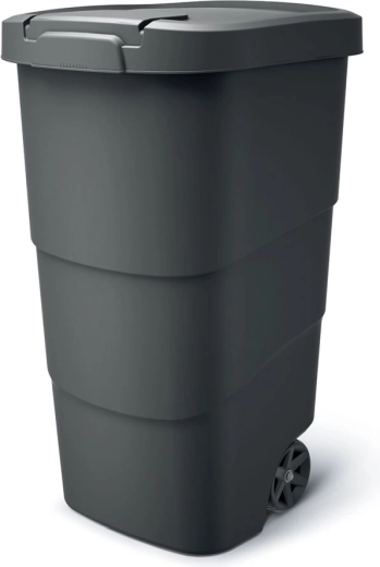 Conteneur de jardin sur roulettes Wheeler 90 l