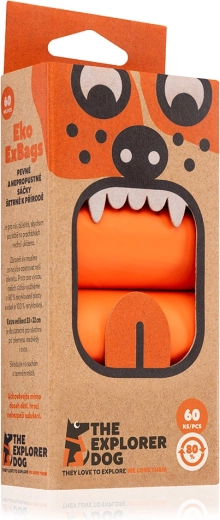 Explorer dog sacs recyclés pour déjections canines 60 pcs