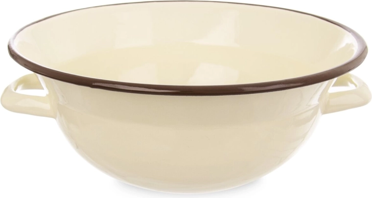 Bol de cuisine émaillé BROWN 26 cm, 2,5 l