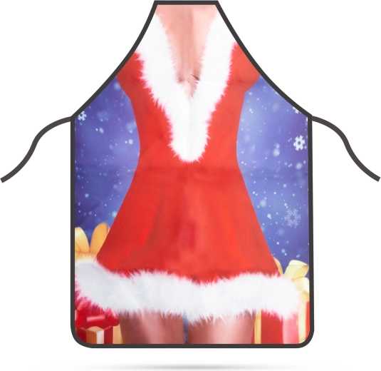 Tablier de cuisine de Noël pour femme avec motif de Mère Noël