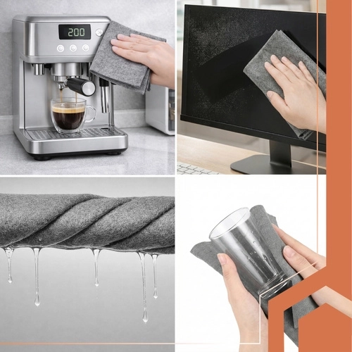 Sans traces uniquement avec de l’eau