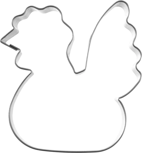 Emporte-pièce Orion pour biscuits en forme de poule, 6,5 cm