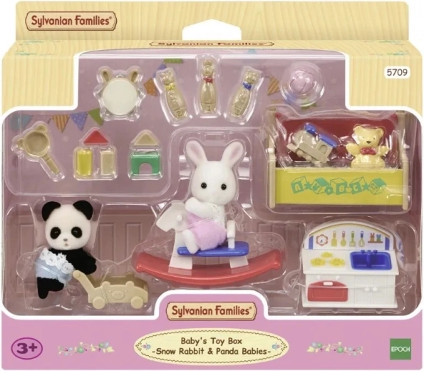Chambre de jeu pour enfants SYLVANIAN FAMILIES – set avec figurines et accessoires
