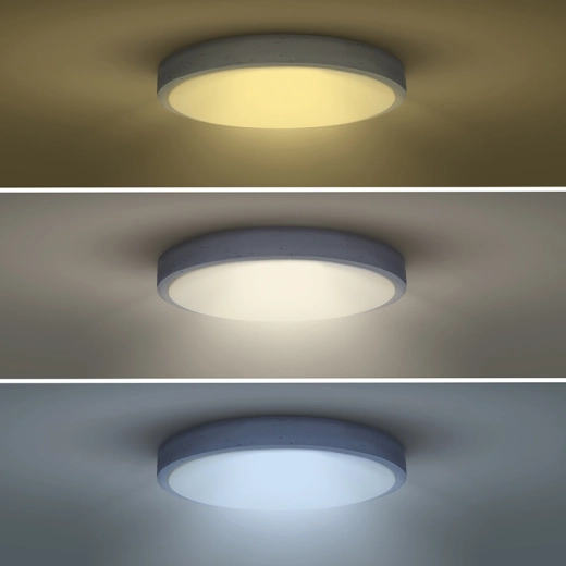 Couleur de lumière réglable 3000–6500 K