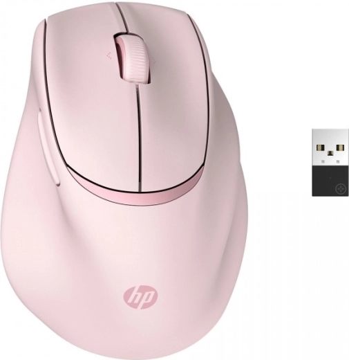 Souris ergonomique HP Tilt 720M rose