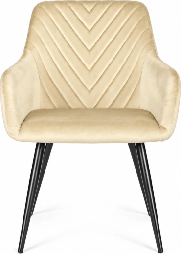 Assise confortable avec accoudoirs