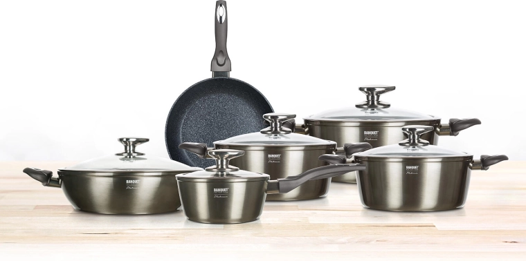 Couvercles en verre pour garder un œil sur la cuisson