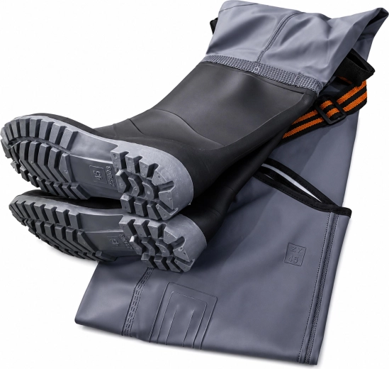 Bottes en caoutchouc intégrées pour une marche sûre