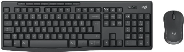 Logitech MK370 Combo for Business, clavier et souris sans fil, graphite